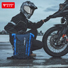 MOTOWOLF motorcycle waterproof backpack helmet bag full helmet motorcycle riding motorcycle rainproof large capacity rider bag orange