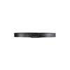 Armani (ARMANI) men's black leather plate buckle belt Y4S427 YTU7J 84372