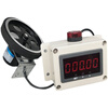 Ouhuayuan meter counter electronic digital display high-precision roller automatic induction coder industrial encoder length measurement instrument large screen single wheel