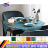 Duni German imported finished product disposable pattern printed color paper tablecloth Duni Duni original wood pulp paper tablecloth red 222112-1 thickened 84*84cm/single