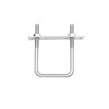 Zhizhou 304 stainless steel square card, right-angle card, U-bolt, right-angle screw, U-shaped square card, square pipe clamp, pipe clamp, M6*20*50 2 pcs (including baffle nut)