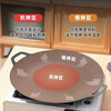 Muhuo barbecue plate, barbecue plate, outdoor self-driving camping cassette stove, non-stick frying pan, Korean smokeless grill pan, barbecue pot