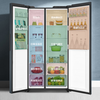Haier refrigerator 616L double door frequency conversion embedded BCD-616WGHSSEDC9 frost-free first-class double door large capacity 616L multi-channel air supply