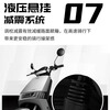 Forever Electric Motorcycle 2025 New 72V Black Gold Graphene Long Range NFC Smart Two-Wheeled Electric Motorcycle Gray/1200W/Front Disc and Rear Drum 60V23A-New Black Gold Graphene-The whole vehicle is shipped