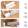LOTOR Warm Chopping Board, Home Folding Hot Chopping Board, Insulation, Multifunctional Fermentation and Thawing, Dining Table Heating Mat, Square Constant Temperature Electric Heating Food Tool, Don’t Choose Tableware, Small White Roll, Extended Style, Uniform Heating/8-level Temperature Adjustment, 65*38cm