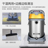 CHIGO Commercial Vacuum Cleaner Industrial High Power High Suction Factory Workshop Supermarket Dust Removal Large Stainless Steel Barrel Dry and Wet Vacuum Cleaner 4800W-100L