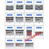 Risheng button box outdoor emergency stop switch button with waterproof box body IP67 industrial emergency stop control box one reset button