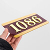 Yinchuanhui three-dimensional number plate acrylic door plate customized digital signage high-end residential room number hotel room number