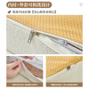 Jimei Life 2025 new style medieval style coconut palm latex new Chinese style bay window mat window sill mat tatami mat removable and washable customizable Songhe Yuyun-White Jade Consult for custom size