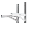 Thickened 304 stainless steel air conditioner outdoor unit bracket universal outdoor unit air conditioner bracket 1.5 HP air conditioner shelf tripod 1 HP-1.5 HP universal stainless steel 1.3 thick with a full set of stainless steel screws