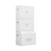Kington mobile phone shielding cabinet, signal shielding cabinet, mobile phone storage cabinet JDPBG15, three sections, 80 grids, including base cabinet
