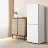 Midea 181 liter two-door refrigerator white two-door small living room home refrigerator rental dormitory bass energy-saving low noise can be refrigerated and frozen does not occupy an area MR-190E