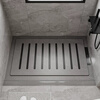 Fantasy Island sunken bathroom slate shower board bathroom foot non-slip stone floor tiles bathroom shower room floor pedal custom shower board 2-piece set no stone base square number 1.2
