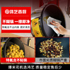 Hongyi Western Kitchen popcorn machine for commercial stalls new fully automatic rice popcorn three-in-one machine spherical butterfly-shaped corn popping machine cinema Internet celebrity small popcorn machine corn kernel raw material chain model red roof increased size with insulation