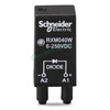 Schneider relay RXM041FU7 protector optional AC110-240V plug-in RXM040W DC250V RXM041FU7 suitable for RXZE2S/RXZE2M