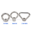 Jinchao 304 stainless steel lifting eye screw nut extension bolt O-shaped ring lifting screw M3M4M5M6-M24 M18 (1 piece) ring