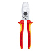 KNIPEX 95 16 200 8-inch insulated cable cutter, German labor-saving tool, double-edged, comfortable to operate, 8-inch cable cutter