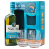Singleton Dufftown 12 Years Old Single Malt Whiskey 700ml 40% Double Glass Set