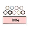 Angel Color Bambi Series Japan Direct Mail Japan Imported Daily Disposable Color Contact Lenses 30 Pieces 4#Cream Pink Girly Powder 0 Degree