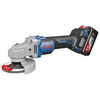 Dongcheng angle grinder lithium battery brushless rechargeable grinder multi-function cutting machine polishing machine household hand grinder Dongcheng 03-100 bare metal (no electricity and no charging)