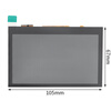 YourCee 4.3-inch TFT LCD screen RGB interface MCU STM32 display module Capacitive touch screen No specifications No specifications