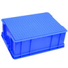 Rectangular turnover box plastic storage box thickened parts box material box plastic box tool box 03 new box 230*175*75mm (thickened)
