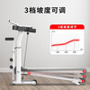 Wankai household mini foldable multi-functional fitness equipment small simple walking machine mechanical treadmill without installation red A3 model + tension rope + sweat belt