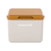 Ice Master (ICEMASTER) insulated food car small refrigerator refrigerated medical outdoor camping picnic portable milk storage fresh and hot box 5L ivory white with 1 ice brick
