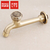 Old Coppersmith (LTJ) Gujia washing machine 4-minute special faucet antique European mop pool faucet all-copper extended household simple 4/6-point dual-use