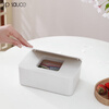SP SAUCE wet wipes box empty box living room desktop sealed dustproof lidded tissue box baby wipes box storage box large simple wet wipes box