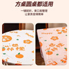 Tinghao disposable tablecloth with thickened elastic opening 1.8m 10 sheets printed picnic camping tablecloth waterproof and oil-proof tablecloth cover