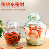Tianxi (TIANXI) pickle jar household thickened sealed jar transparent large-capacity pickle jar soaked in wine pickle jar 20 pounds