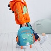 Vnine City Hong Kong Ninth Castle Kindergarten Baby Anti-lost Backpack 3-6 Years Old Children's School Bag Boys and Girls Cartoon Cute Outdoor Travel Small Bag CS2BV3968C Blue and Green Dinosaur
