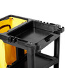 RUBBERMAID COMMERCIAL PRODUCTS Rubbermaid cleaning cart hotel guest room cart property cleaning service cart linen cart traditional large capacity cleaning cart traditional cleaning cart 617388