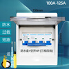 380V waterproof box + leakage protection 3P three-phase four-wire 4P air switch with leakage protection circuit breaker Waterproof box + leakage protection 4P (three-phase four-wire) 32A