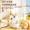 Capeden USB humidifier bedroom light sound baby office desktop large capacity intelligent humidification dual nozzles large mist volume humidification and purification white nano atomization