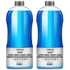 Jiexi car antifreeze glass water-15 degrees 2L*2 bottles of oil-removing wiper water powerful stain-removing shellac universal for all seasons