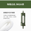 Jingyi single soldier water purifier outdoor portable water purification life rescue straw emergency disaster relief drinking water filter carton packaging