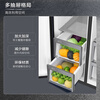 Haier Refrigerator 620L Double Door Subsidy Large Freezer Large Capacity Air-cooled Frost-free First-Class Dual Frequency Converter Home Haier Refrigerator BCD-620WLHSSEDB9