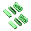 Dafuri KF2EDG 7.62MM terminal block PCB terminal 2P 3P 4P 5P6P7P8P9P12P plug-in 2P socket 7.62MM plug-in (2 pieces)