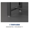 Kaiyuan industrial gray four-drawer one-door single-hanging plate 1500*750*1250mm stainless steel surface heavy-duty workbench bench bench workshop tool table multi-functional maintenance tool table experimental operating table