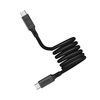 MOMAX magnetic data cable fully magnetic charging cable fast charging type-c braided cable 100W tablet iPad mobile phone data cable suitable for Apple Huawei Xiaomi 1 meter black