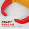 Quxing car tire lock, horn wheel lock, illegal parking lock, anti-theft parking lock, 9-hole adjustable plum blossom lock cylinder