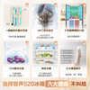 Rongsheng 520L cross-door four-door refrigerator ultra-thin large-capacity household first-class energy efficiency dual-frequency air-cooled frost-free BCD-520WD12FP gray national subsidy trade-in large-capacity dual-frequency CCA antibacterial odor