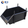 Guxiang anti-static parts box tested qualified oblique box material box set vertical parts box combined plastic component box turnover box shelf classification storage box (send pillar) F3 oblique box 350*210*150mm