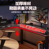 Xinmeikai corner gaming table double computer table desktop desk bookshelf integrated hole board table corner game table right corner single table carbon fiber color length 120cm width 80cm