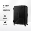 Samsonite suitcase 20-inch trolley case student expandable travel luggage HK6 black password check-in case