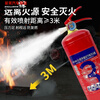 NAOISKEY new national standard portable dry powder fire extinguisher 4kg for shops, household vehicles, factory 3/4/5/8kg fire fighting equipment 2kg carbon dioxide, new national standard certification, vehicle-mounted - with nozzle + annual inspection card
