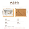 Jinlongxing A4 solid wood photo frame table hanging wall empty frame mounting photo calligraphy and painting puzzle license frame teak color