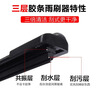 Jammed silicone coated wipers, boneless wipers, wiper blades, wiper blades, wiper strips, silent wiper strips, suitable for 99% of car models, leave a message, car model + year, one pair, silicone coating
